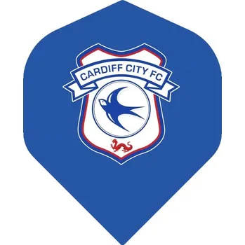 Příslušenství pro šipky Letky Football Cardiff City FC Official Licensed No2 Std F1 Crest