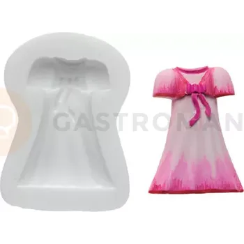 Výroba svíčky Forma na cukrovou hmotu SLK 261 - šaty, 37x50 mm | SILIKOMART, Sugarflex Dress