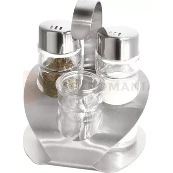 Servírovací stolek Menážka na sůl, pepř, párátka | GASTRO-TIP, 1730054