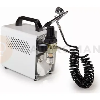 Výroba svíčky Cukrářský aerograf 2,5 bar - AEROGRAFO | PAVONI, Kit airbrush