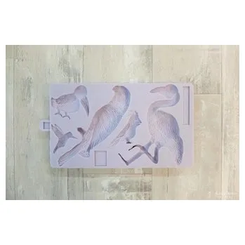 Forma na pečení Silikonová forma na tropické ptáky - Karen Davies