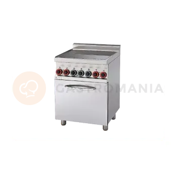 Barová židle Sporák elektrický sklokeramický s 4 plotýnkama a horkovzdušnou troubou | RM GASTRO, CFMC4 66 ET