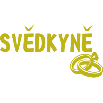 ON-DESIGN Potisk SVĚDKYNĚ Barva: zlatá, Velikost motivu: A5