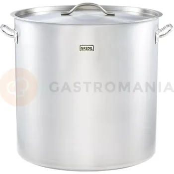 Hrnec Nerezový hrnec s poklicí, vysoký 50 cm, 98,2 l | GREDIL, 011505