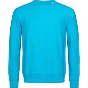 Pánská mikina Stedman Funkční mikina přes hlavu Stedman, 80% bavlna Barva: modrá azurová, Velikost: XXL S5620