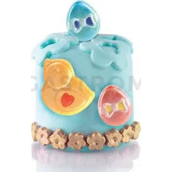 Výroba svíčky Vykrajovátko na cukrovou hmotu - TAG11 EASTER, 2 ks | SILIKOMART, 3D Ejector Cutters