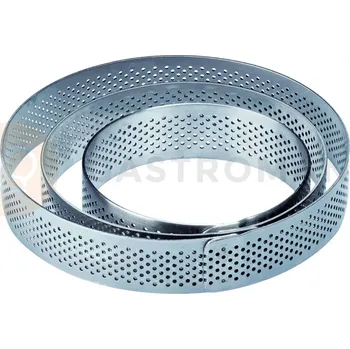 Výroba svíčky Cukrářská perforovaná formička - kulatá - 7x2 cm | PAVONI, XF7020