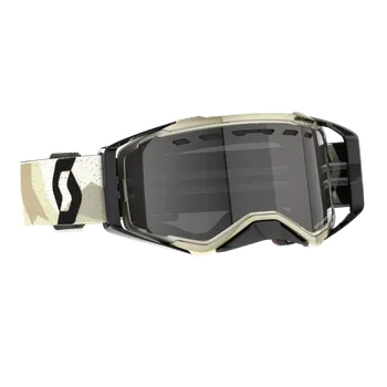 Motocyklové brýle PROSPECT ENDURO LS - camo beige/black light sensitive grey