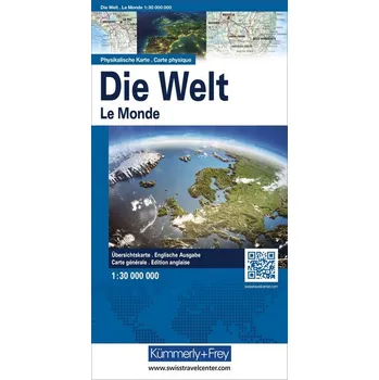 Die Welt, physikalisch, 1:30 Mio. - Hallwag Kümmerly+Frey AG
