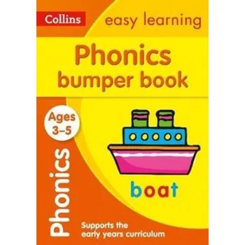 Cizí jazyk Phonics Bumper Book Ages 3-5 - Collins Easy Learning