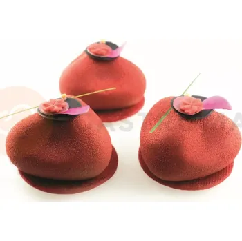 Kuchyňská sůl Silikonová forma na monoporce - 400x300 mm, 12 ks x 69x688x52 mm, 100 ml - PX4303S | PAVONI, Natural