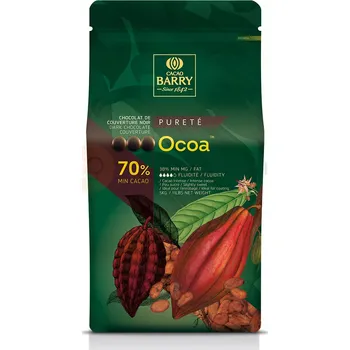 Čokoláda Hořká čokoláda - kuvertura Ocoa 70%, 5 kg balení | CACAO BARRY, CHD-N70OCOA-E4-U72