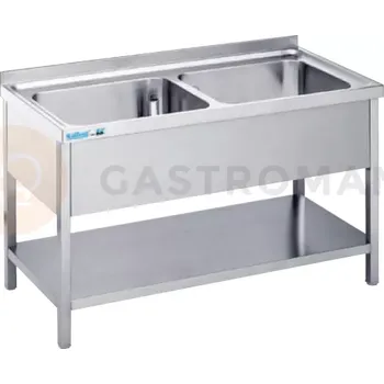 Nerezový dřez Samostatný dřez 1400x700x900 mm | RILLING, AST 0714C 2MTO