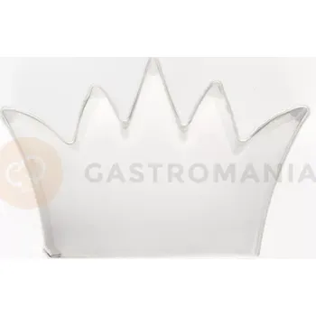 Výroba svíčky Vykrajovátko ve tvaru koruny, 6x4 cm | COOKIE CUTTER, K022056