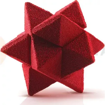 Kuchyňská sůl Forma na moučníky a dezerty - 12x 35 ml, 75x25x25 mm | SILIKOMART, Star Game 35
