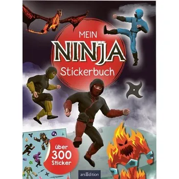 První čtění Mein Ninja-Stickerbuch - Schumacher, Timo