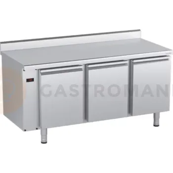 Mrazicí stůl bez agregátu a plnými dveřmi 1625x700x850 mm | DORA METAL, DM-90503