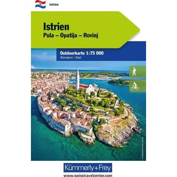 Istrien Nr. 01 Outdoorkarte Kroatien 1:75 000