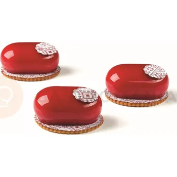 Kuchyňská sůl Silikonová forma na monoporce - 400x300 mm, 15 ks x 78x48x33 mm, 90 ml - PX4345S | PAVONI, Miss