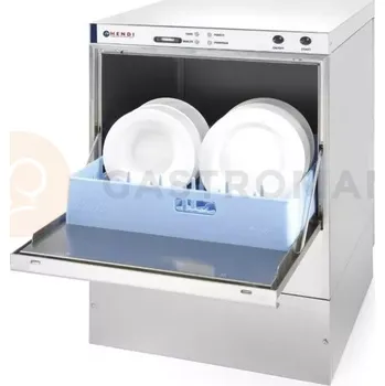 Myčka nádobí Myčka na nádobí s elektromechanickým ovládáním, s dávkovačem na čistič 50x50 cm, 230V | HENDI, 230237