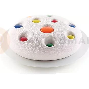 Kuchyňská sůl Forma na moučníky a dezerty 1670 ml, 220×60 mm | SILIKOMART, Luna 3D