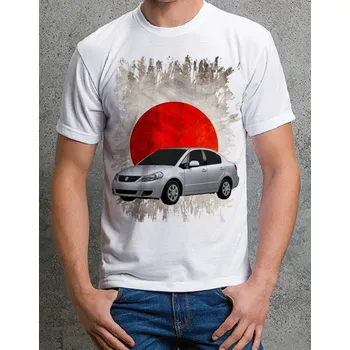 Pánské tričko tričko Suzuki SX4 Sedan 116 (Trička s motivy aut)