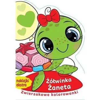 První čtění Zwierzakowe kolorowanki. Żółwinka Żaneta - praca zbiorowa