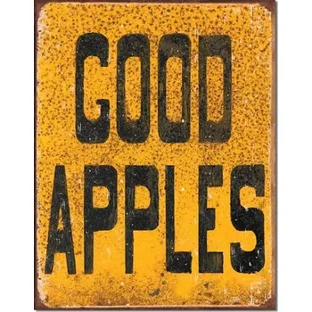 Plechová cedule Plechová cedule Good Apples 40 cm x 32 cm