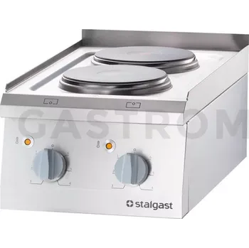 Vařič Elektrický vařič, nastavitelný, 2 plotýnky, 5,2 kW | STALGAST, 9705000