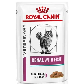 Royal Canin Veterinary Diet Cat Adult kapsička Renal Fish, 85 g
