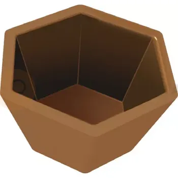 Čokoládová tyčinka Vložka - forma pro zařízení COOKMATIC a COOKMATIC SPECIAL pro 25 kusů o rozměrech 46x40x25 mm, hexagon | PAVONI, PIASTRA14