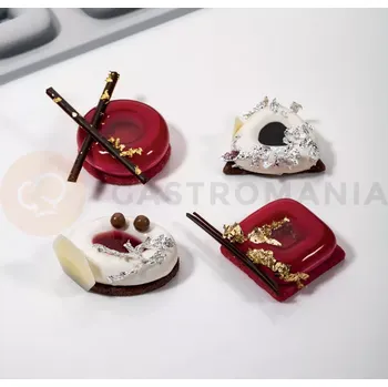 Kuchyňská sůl Silikonová forma na předkrmy, 24 otvorů, 6 ml, 300x175 mm, GG021S | PAVONI, Triaround