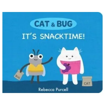 První čtění Cat & Bug: It's Snack Time! - Purcell, Rebecca