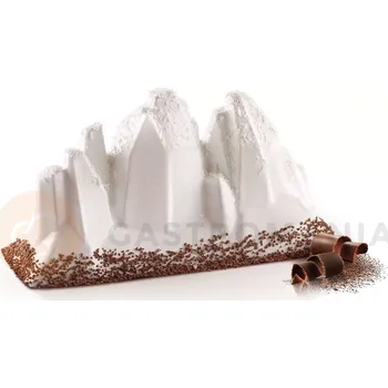 Kuchyňská sůl Forma pro přípravu neobvyklých dezertů - 210x80x110 mm, 650 ml | SILIKOMART, Tre Cime 650