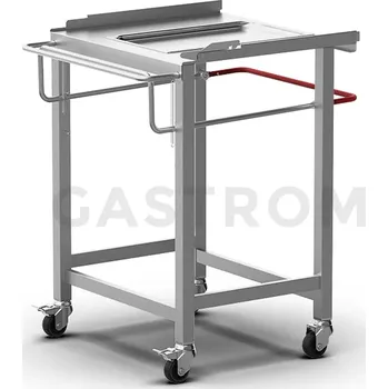 Servírovací stolek Vozík s koši na plechy k pecím BAKERTOP 600x400, 695x786x961 mm | UNOX, XWBYC-00EU