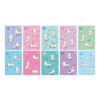 Set školních potřeb Zeszyt A5/16K kratka Cute Dogs (10szt)