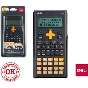 Kalkulačka Kalkulačka vědecká DELI E1720