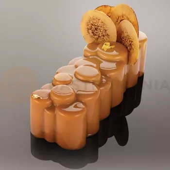 Kuchyňská sůl Silikonová forma na 3D dezert - 250x80x77 mm, 1200 ml - KE045S | PAVONI, Coin