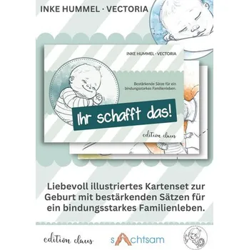 Kartenset "Ihr schafft das!" - Hummel, Inke