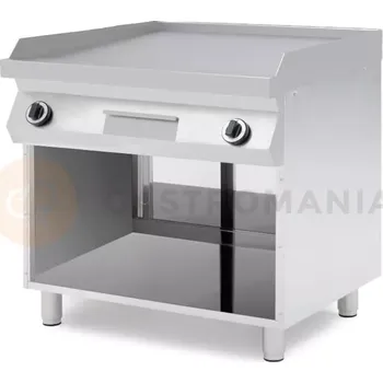 Kuchyňský gril Plynová grilovací deska, hladká 800x700x850(h) série 700 | HENDI, 220207