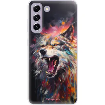 Telefonní příslušenství Odolné silikonové pouzdro iSaprio - Abstract Wolf - Samsung Galaxy S21 FE 5G