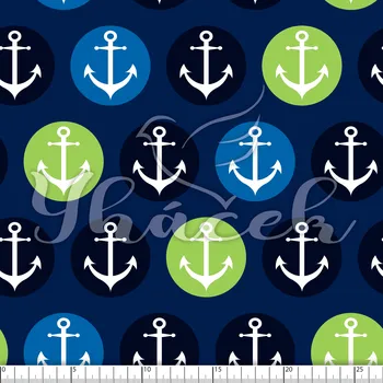 Softshell jarní 20/9,Kotvy v kroužku Barva: Jeans modrá