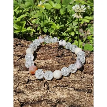 Náramek Náramek Křišťál s Andským opálem