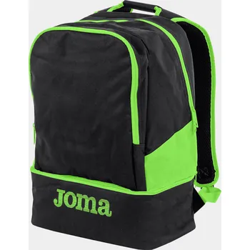 Sportovní taška Batoh JOMA ESTADIO III BLACK-FLUOR GREEN