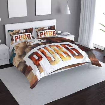 Povlečení Saténové povlečení PUBG Exploze 1 - Sablio - 140x200 / 90x70