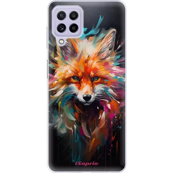Pouzdro na mobilní telefon Odolné silikonové pouzdro iSaprio - Neon Fox - Samsung Galaxy A22
