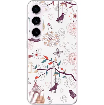 Pouzdro na mobilní telefon Odolné silikonové pouzdro iSaprio - Birds - Samsung Galaxy S23 5G
