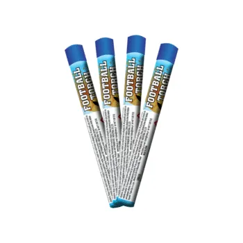 Zábavní pyrotechnika Triplex Pyrotechnika Pochodeň FOTBAL MODRÁ - TXF936-2 MODRÁ