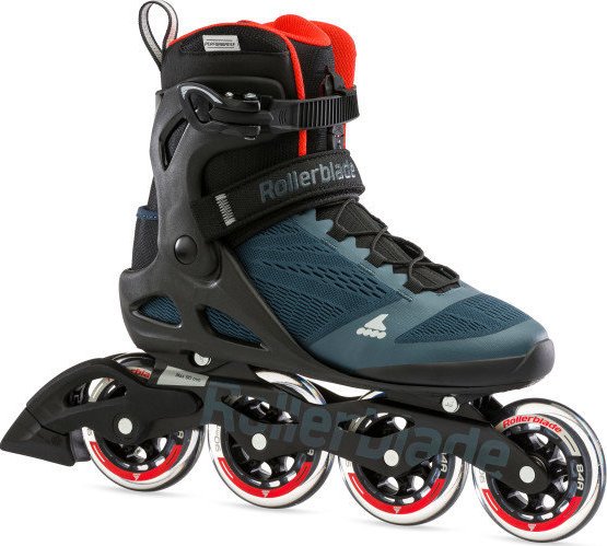 Brusle Rollerblade MACROBLADE 90 - 280, orion blue/spicy orange