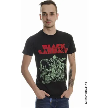 Pánská móda Black Sabbath tričko, Sabbath Cutout, pánské S